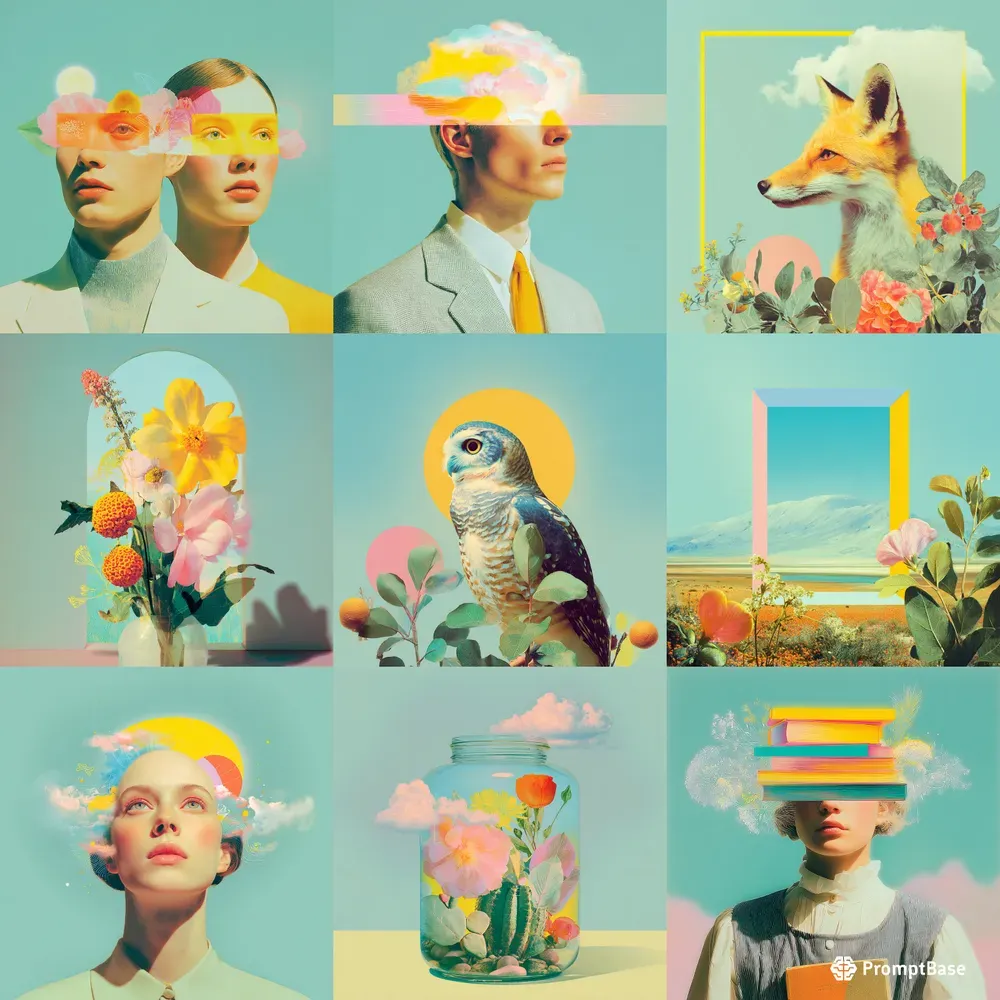 Soft Surreal Aesthetic Scenes
