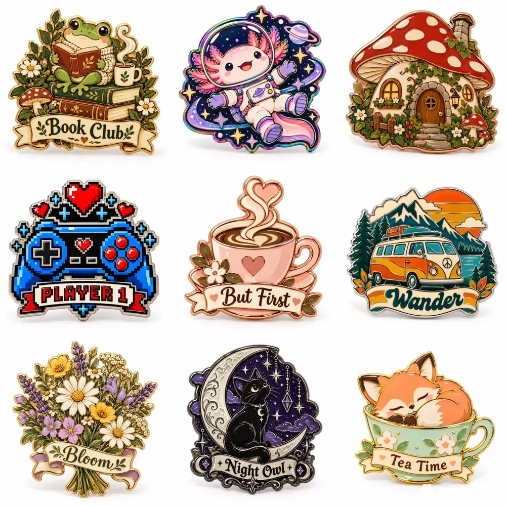 Personalized Enamel Pin Designer