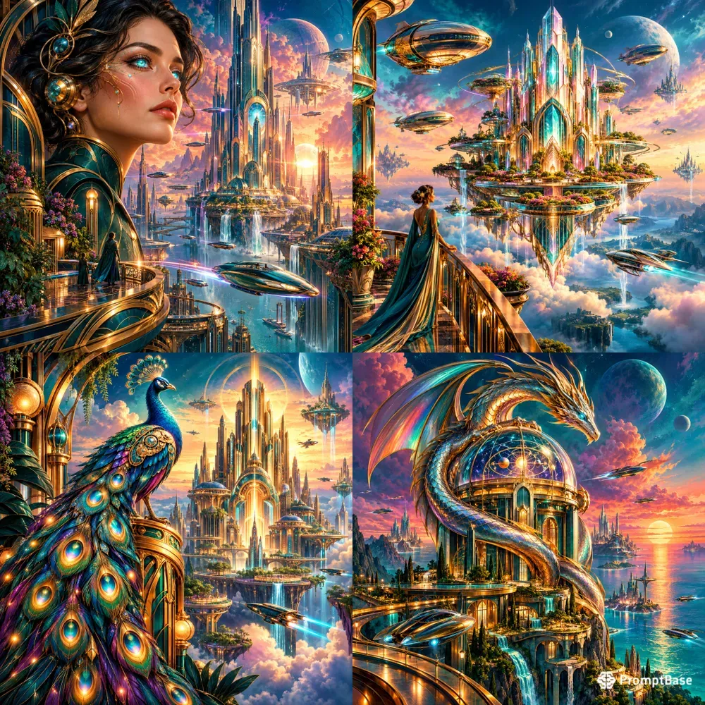 Neon Art Deco Futures