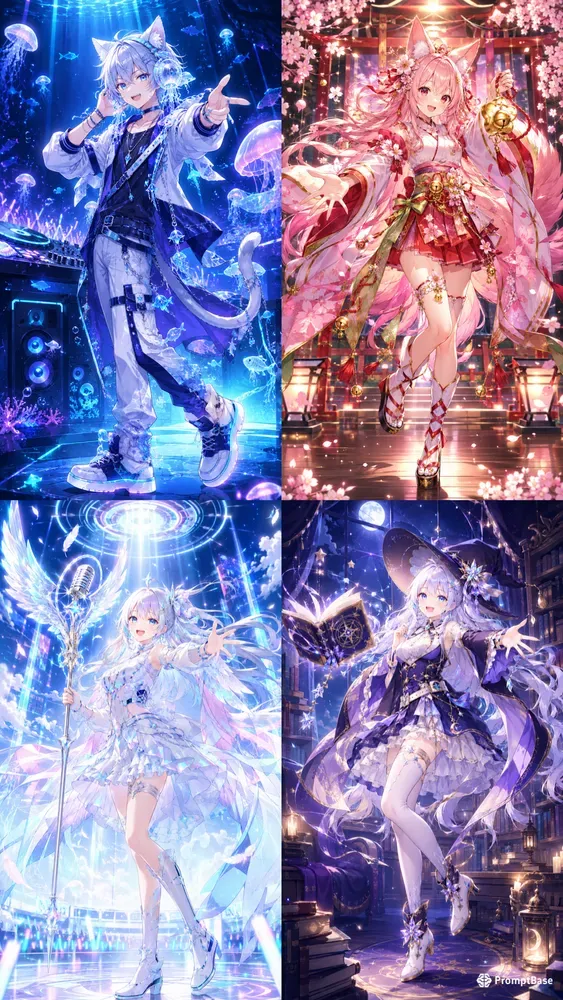 Vtuber Debut Key Visual Generator