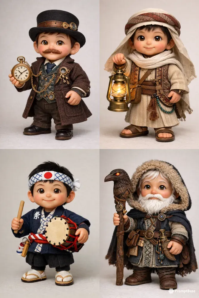 Cultural Miniature Persona Forges