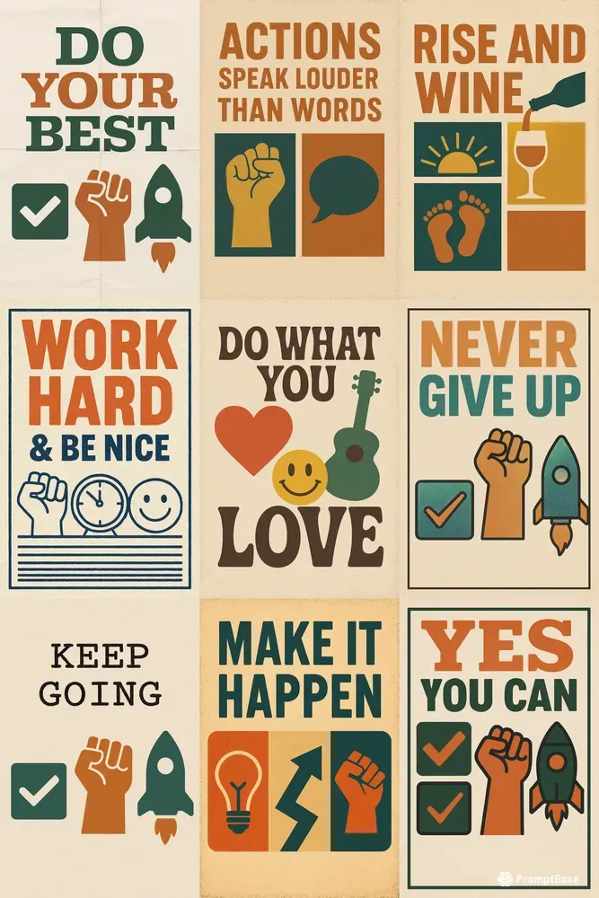 Retro Editorial Posters