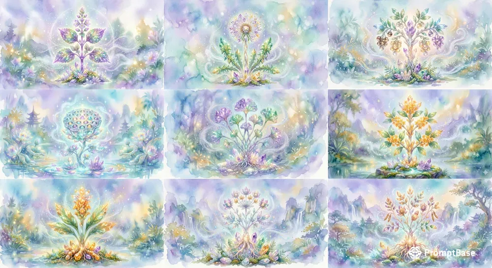 Dreamy Glow Crystal Mystery Herbs