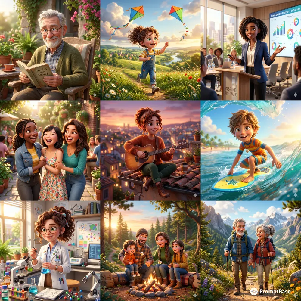 3D Pixar Cartoon Portrait Creators