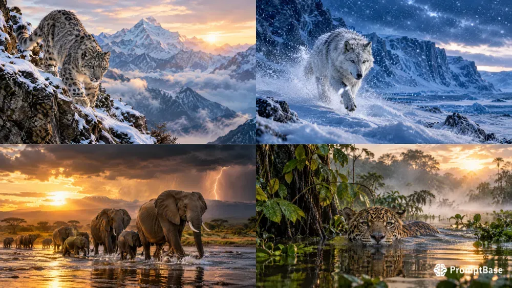 8K Wildlife Masteries