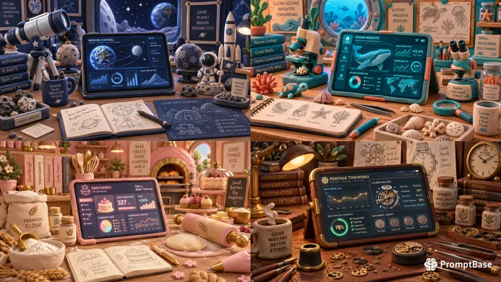 Professional Workspace Dashboards