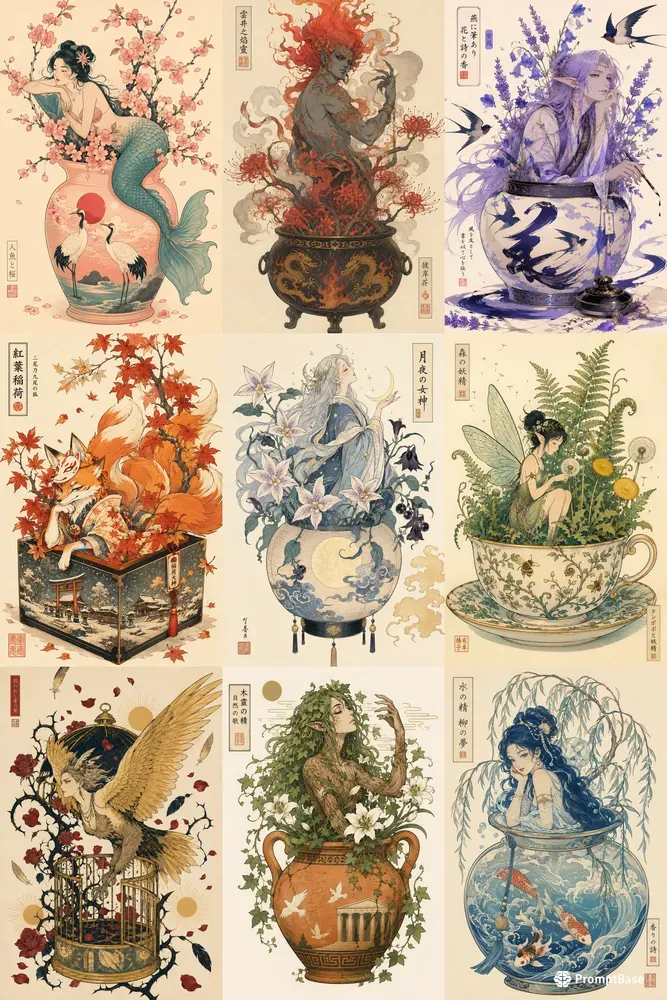 Mythical Vessel Character Art