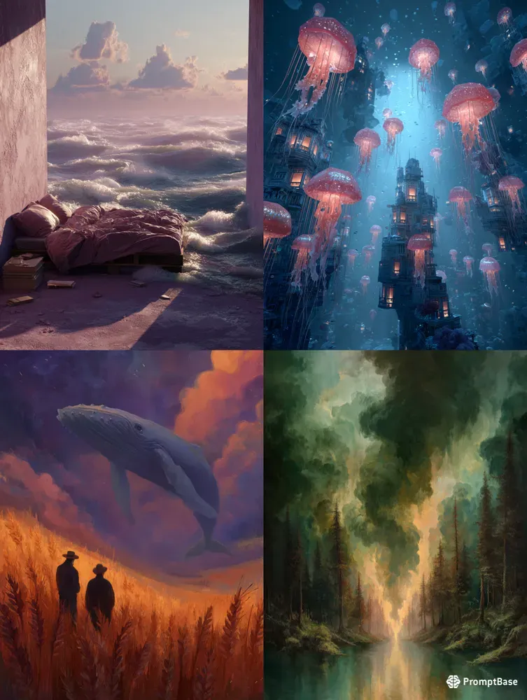 Surreal Impossible Dreamscapes