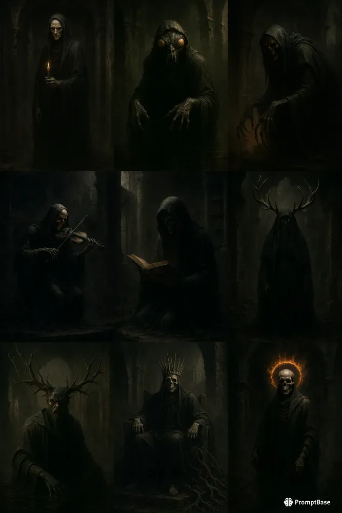 Shadowed Pantheon Portraits