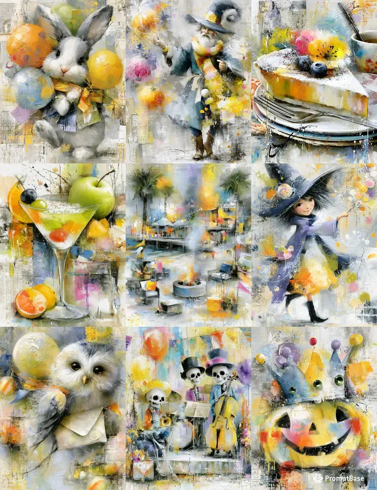 Halloween Festival Junk Journals