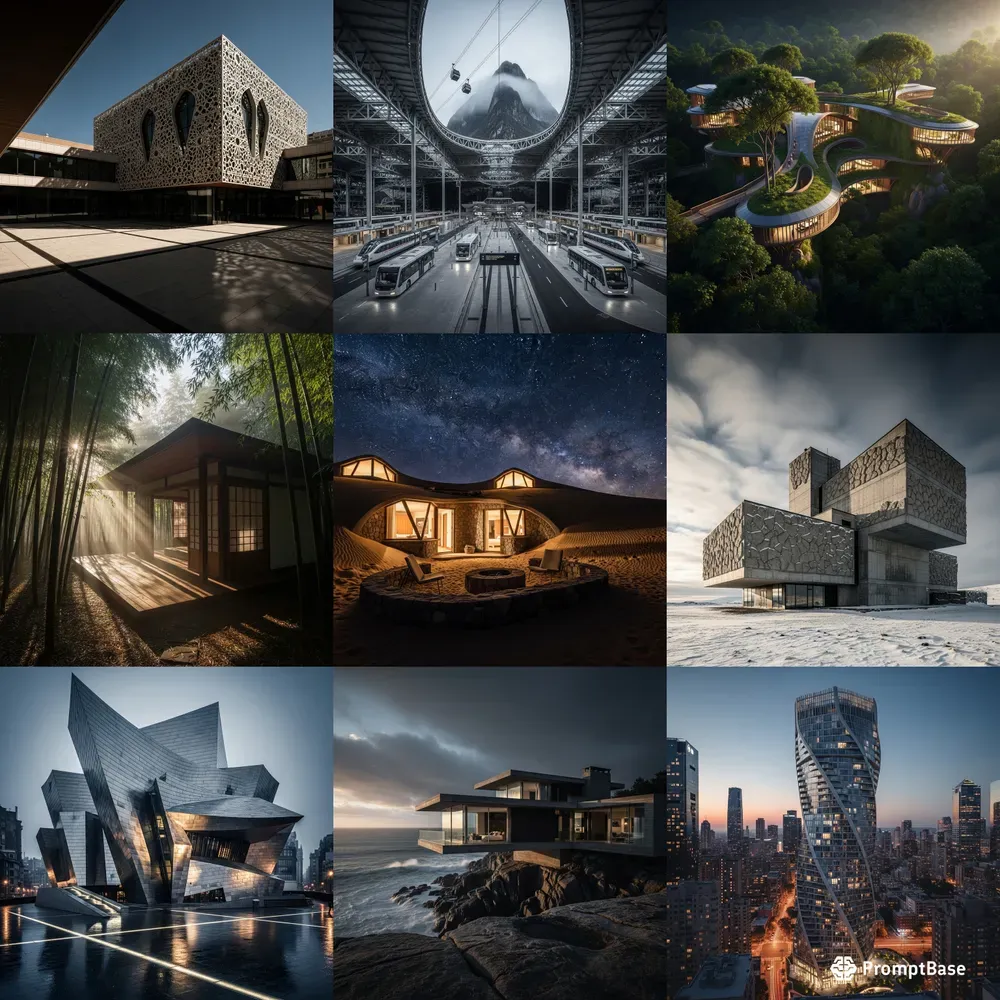 Cinematic Architectural Forms
