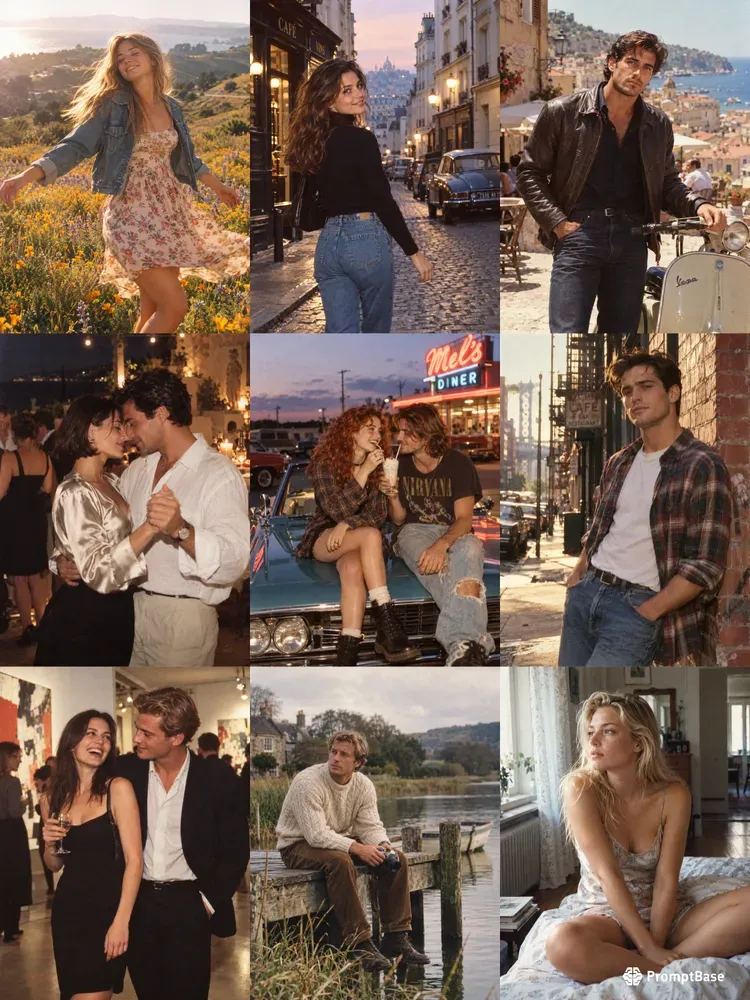 Ultrarealistic 90s Lifestyle Photography