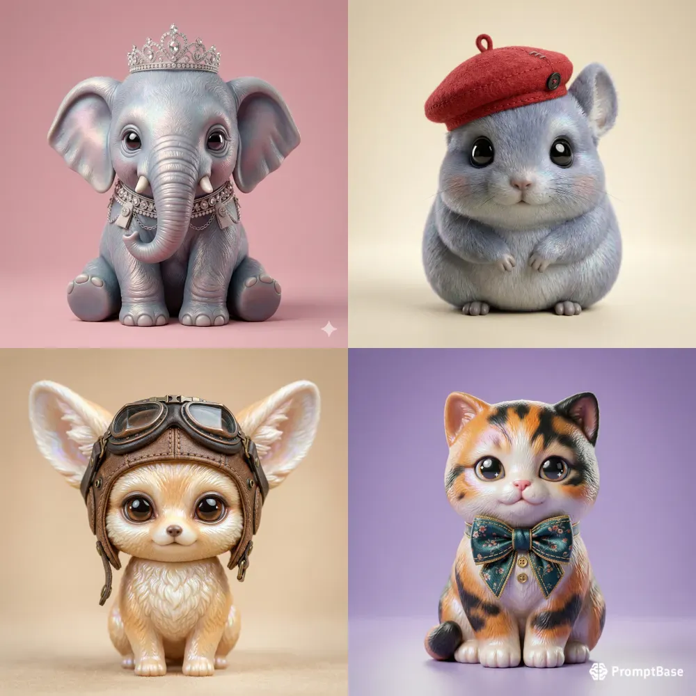Cute 3D Toy Art Creators
