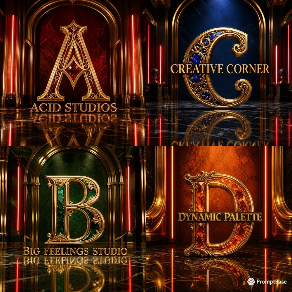 Glossy 3D Logo Maker