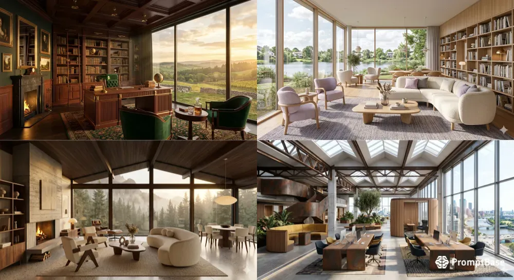 Photorealistic Archviz Interior Designs