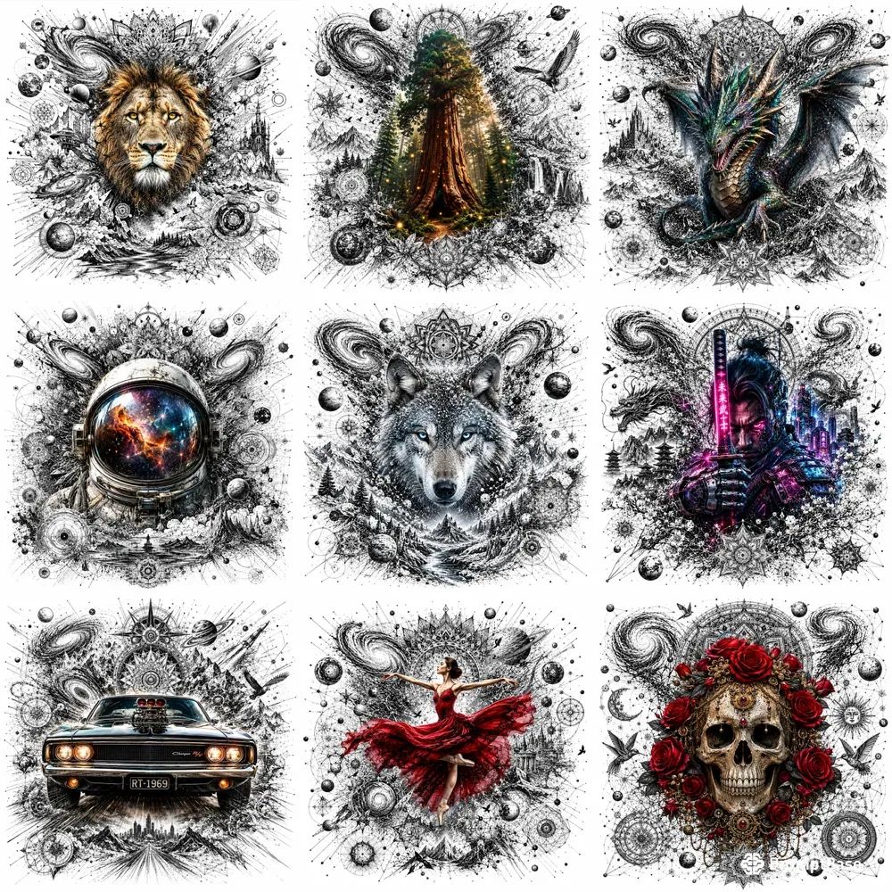 Epic Doodle Photo Poster Collections