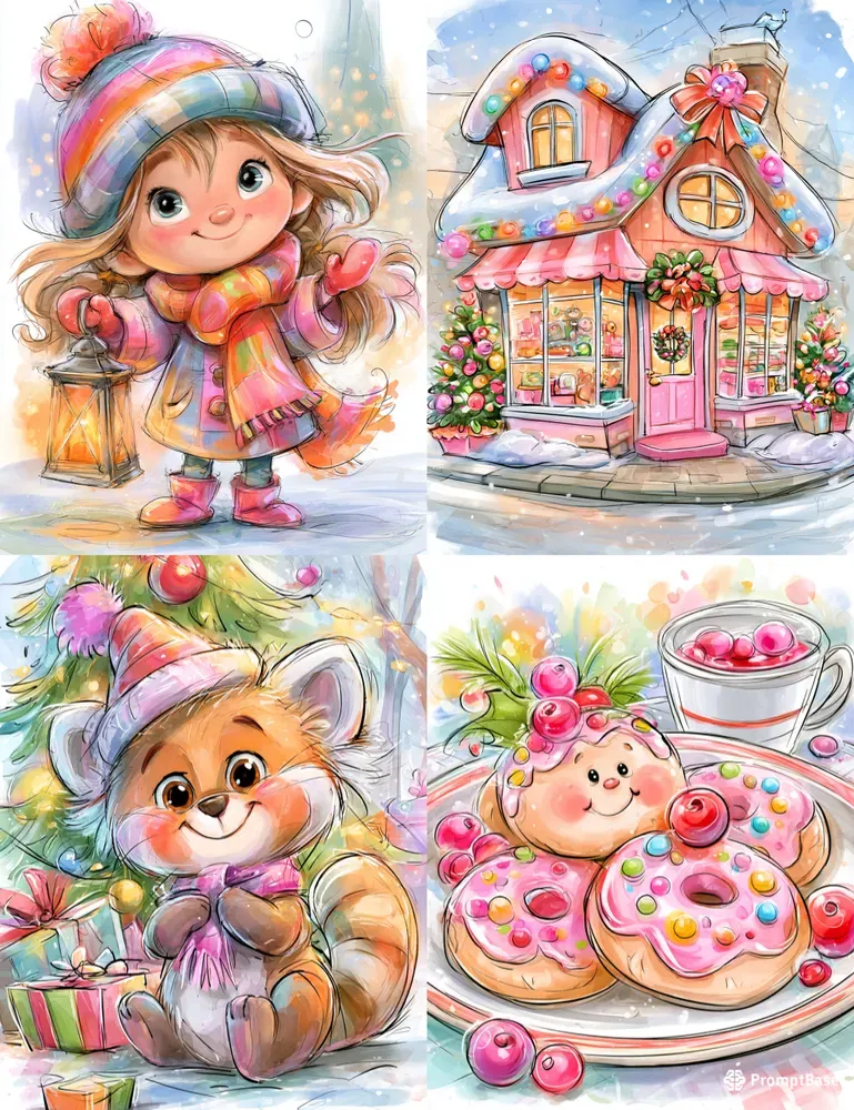 Jolly Christmas Kids Junk Journals