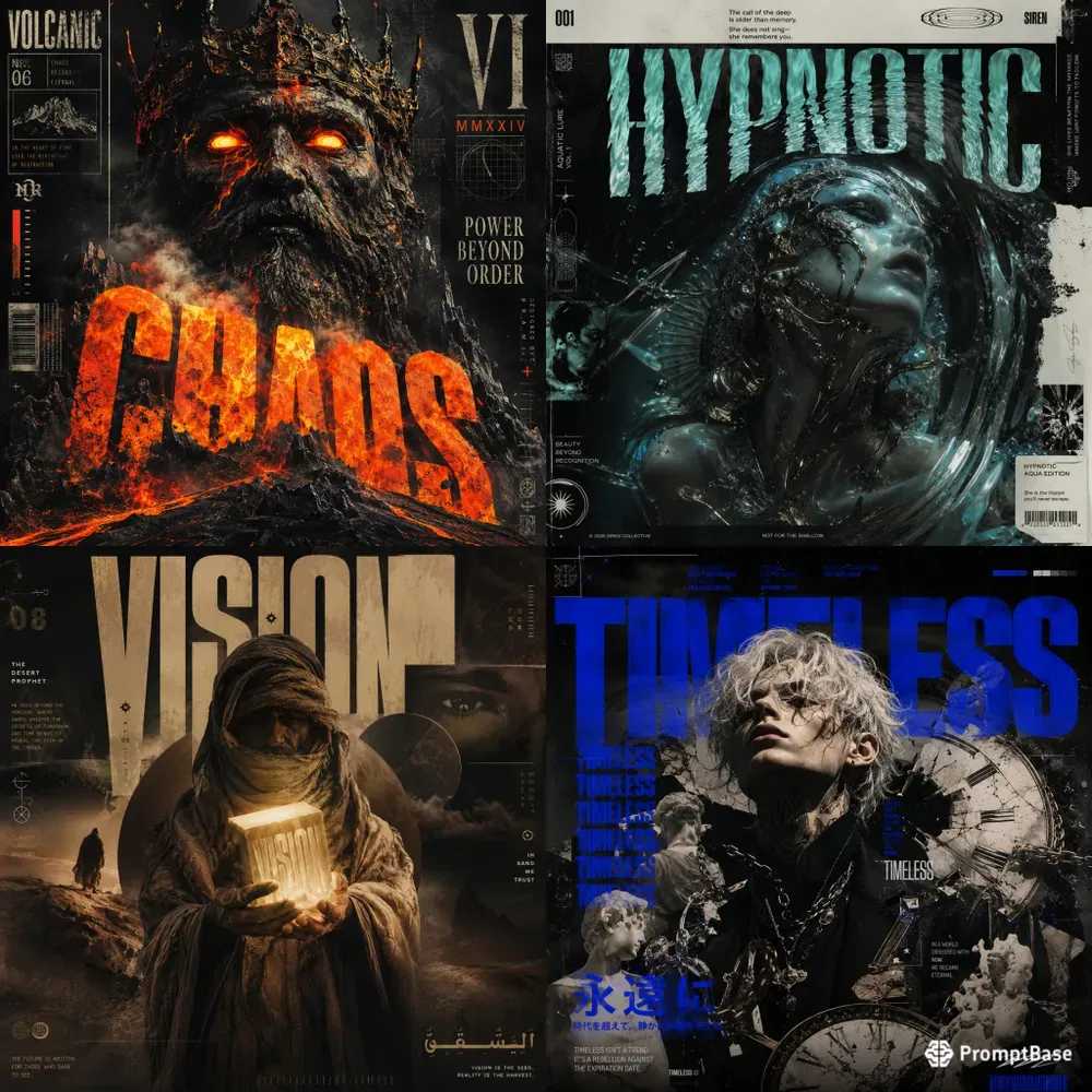 Neo Mythic Editorial Poster Packs