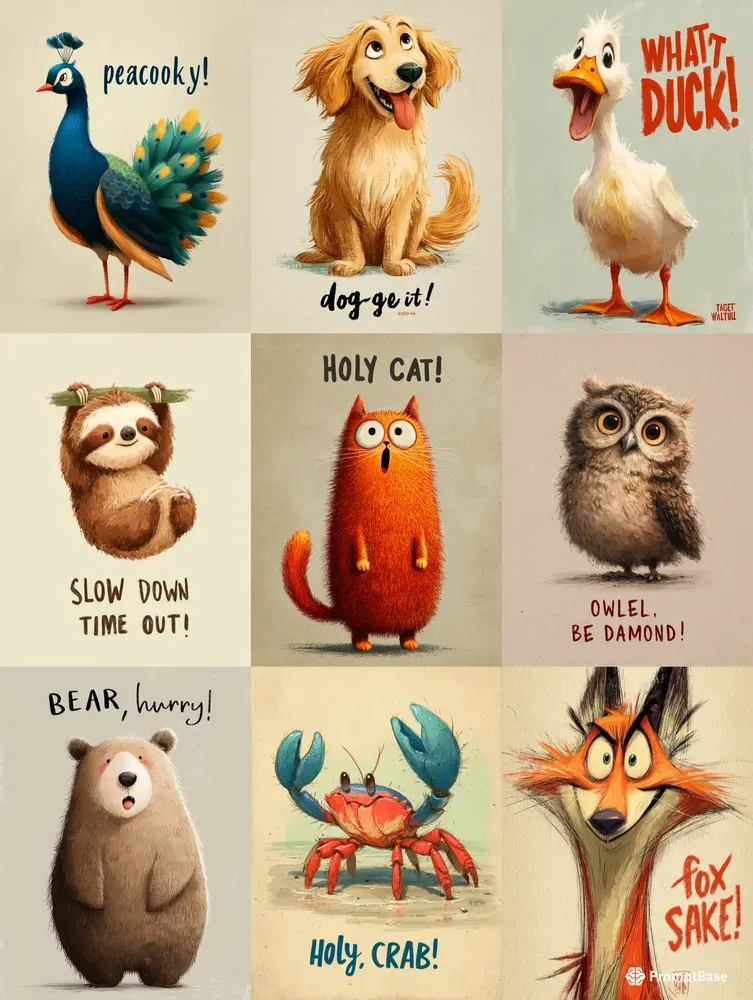 Cute Cartoon Art For Storytelling