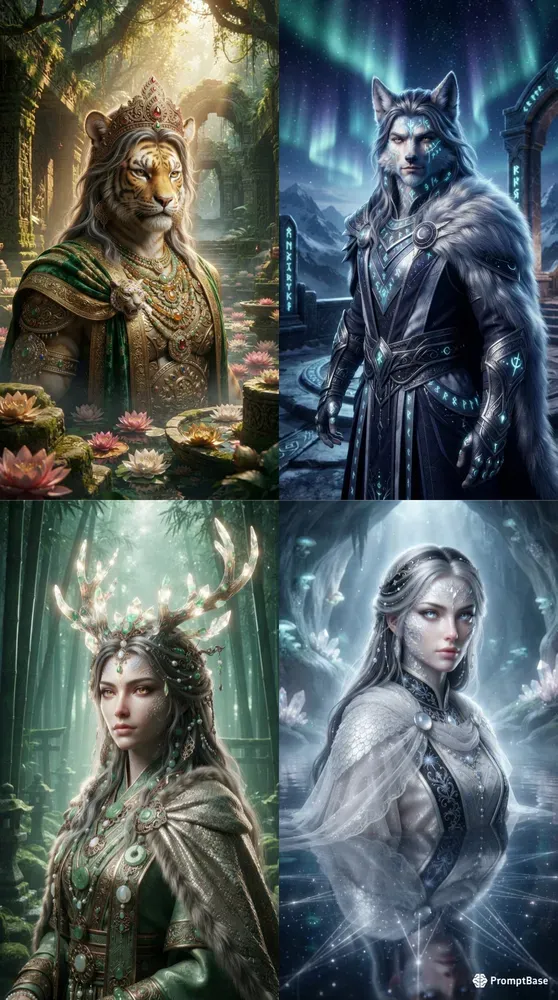 Divine Mythic Deities