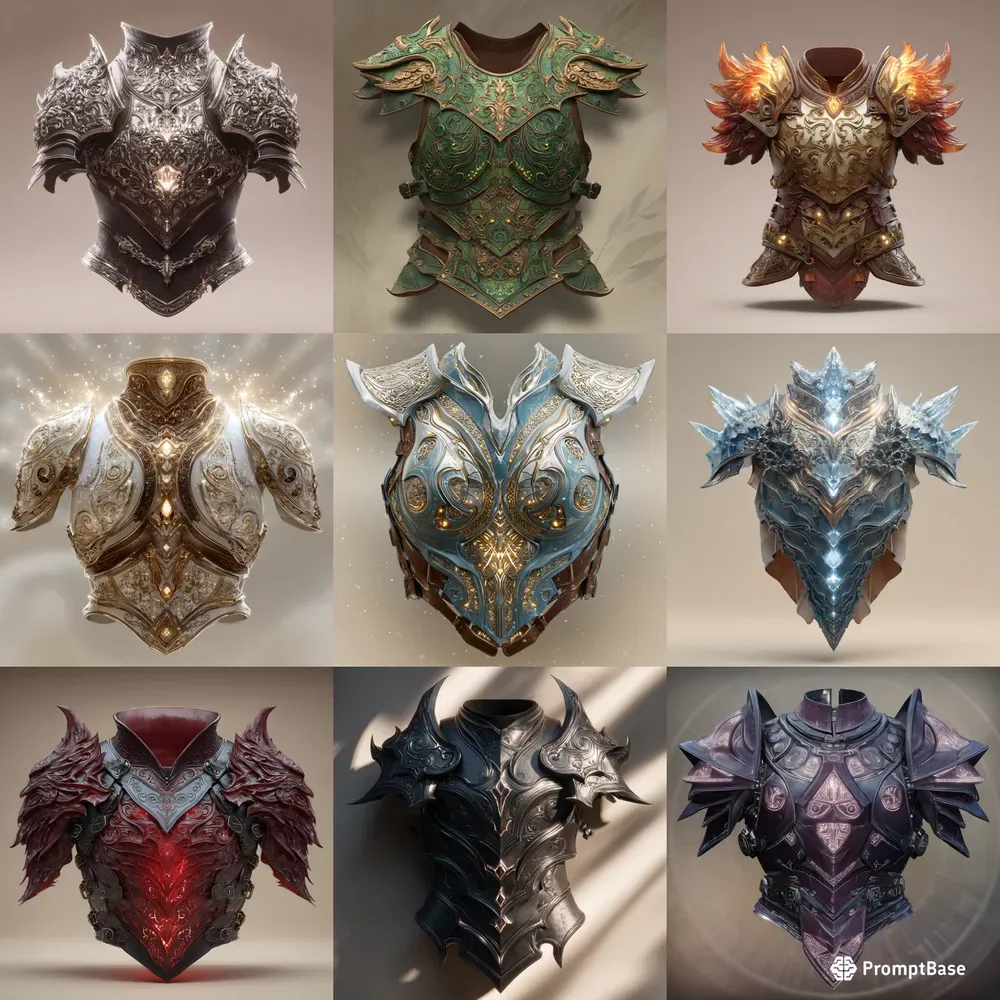 Arcane Knight Upper Armor Concepts