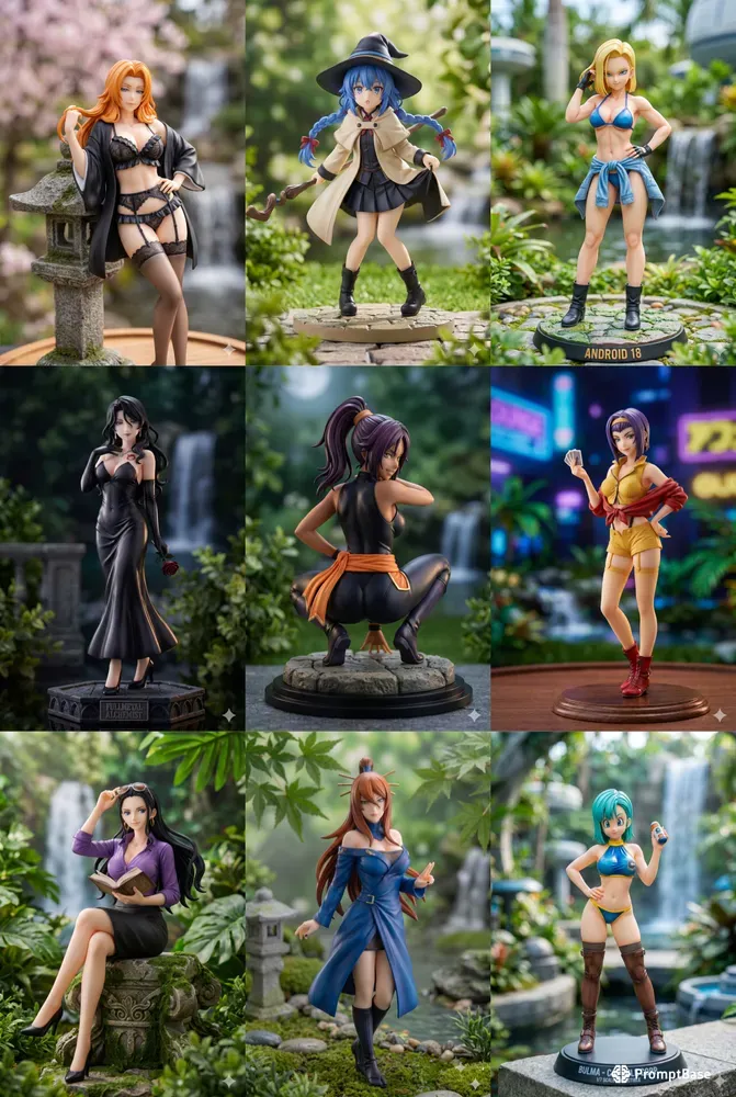 Pvc Figure Premium Girl Animes