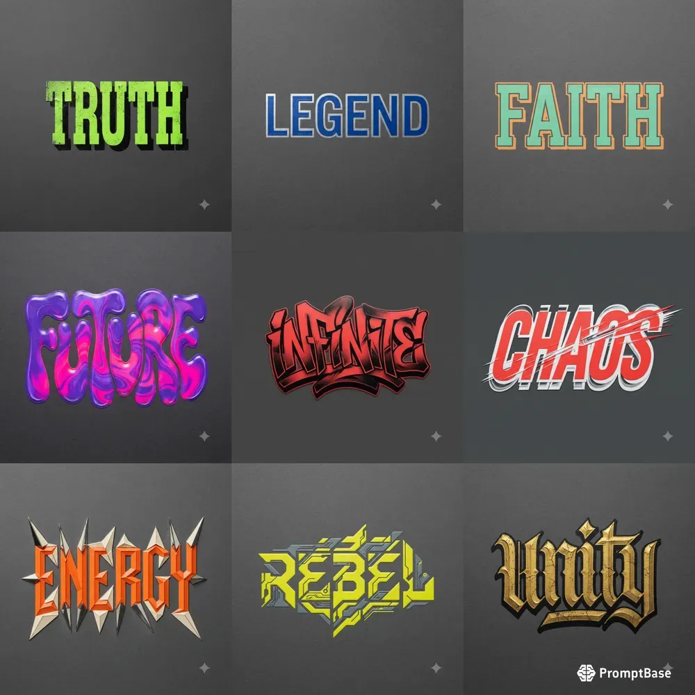 Status Icon Typographic Tee Art
