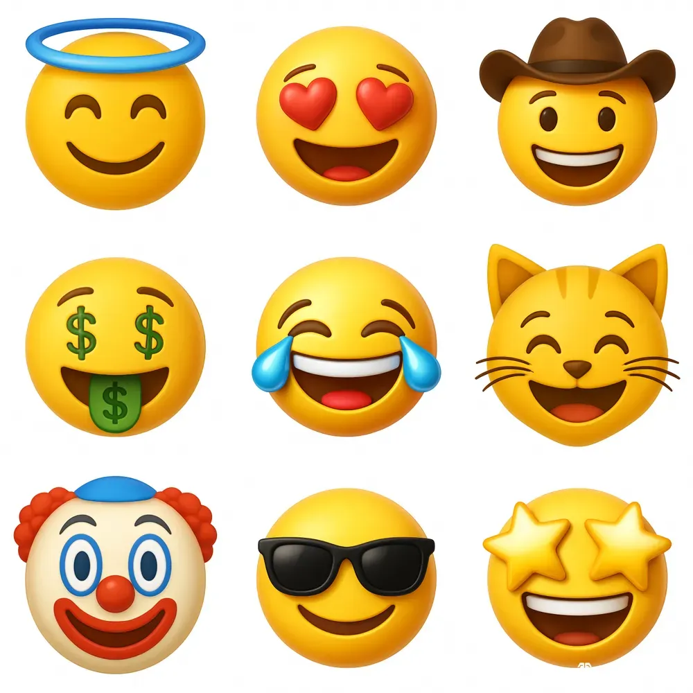 3D Smiley Emoji Art For Etsy Sellers