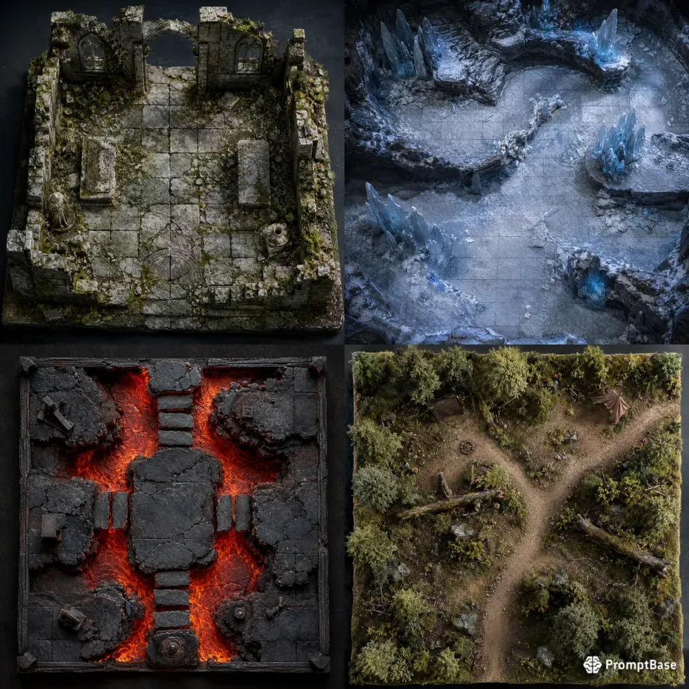 RPG Terrain Tile Photo Builders