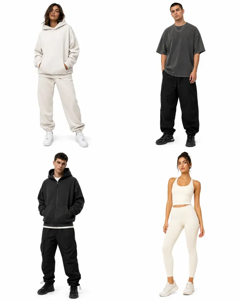 Blank Apparel Mockup Photography