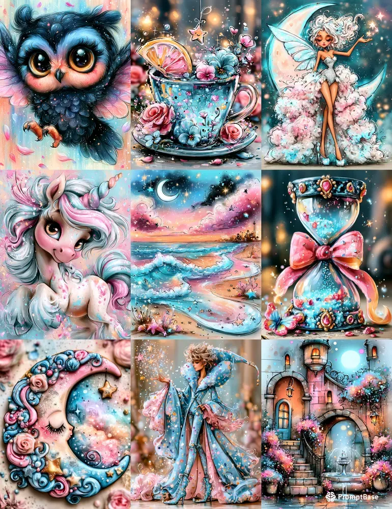 Whimsical Celestial Junk Journals