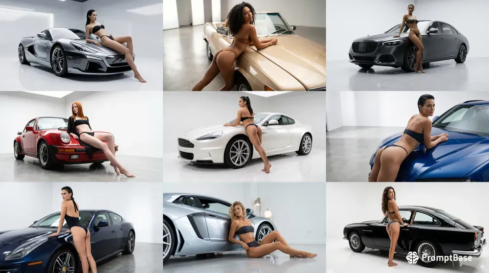 Luxury Automotive Fashion Editorials