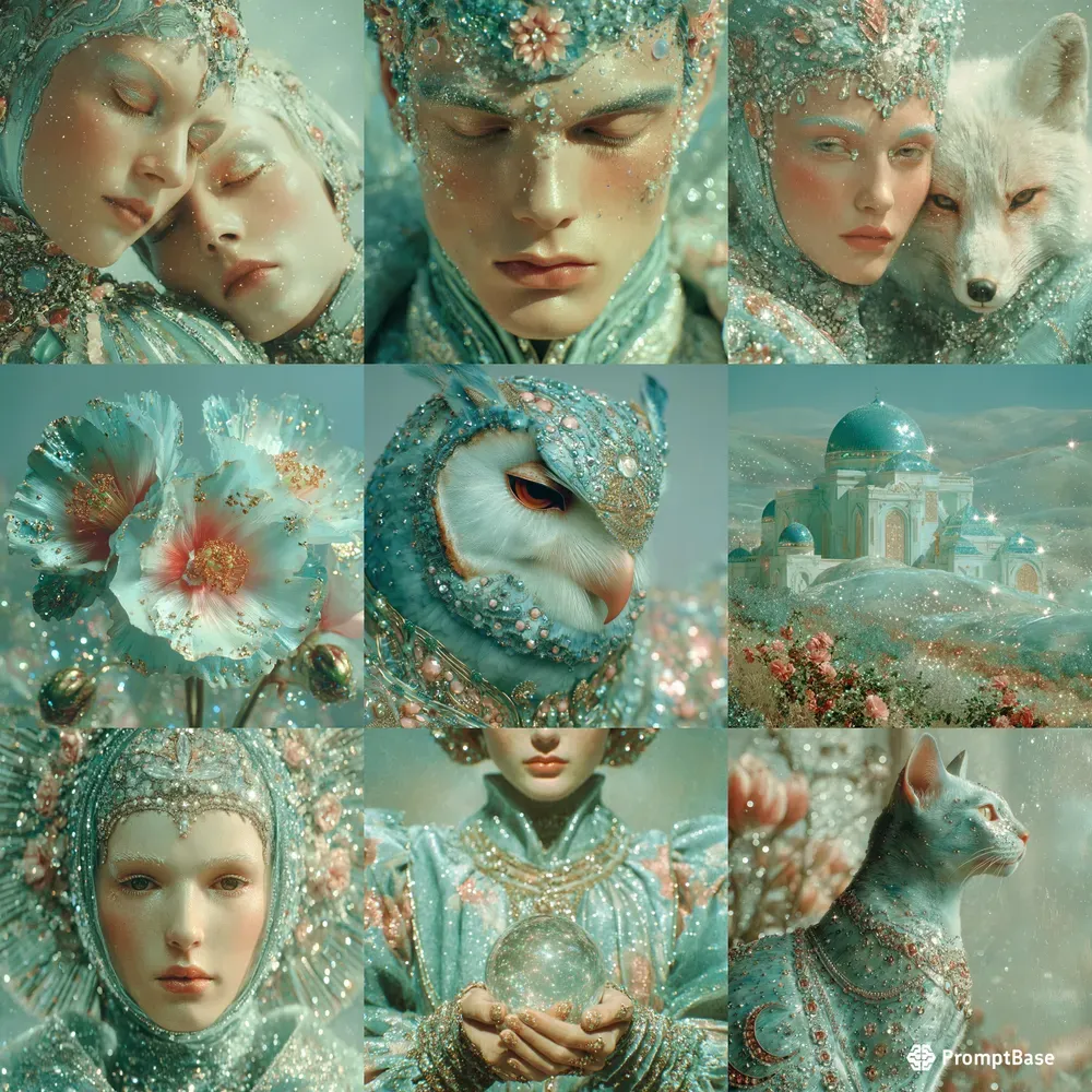 Jeweled Frost Fantasy Art