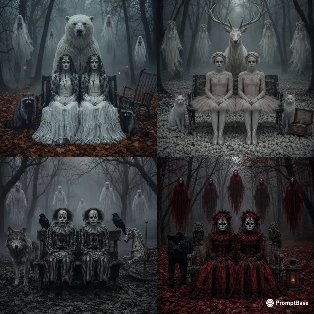 Creepy Forest Gatherings