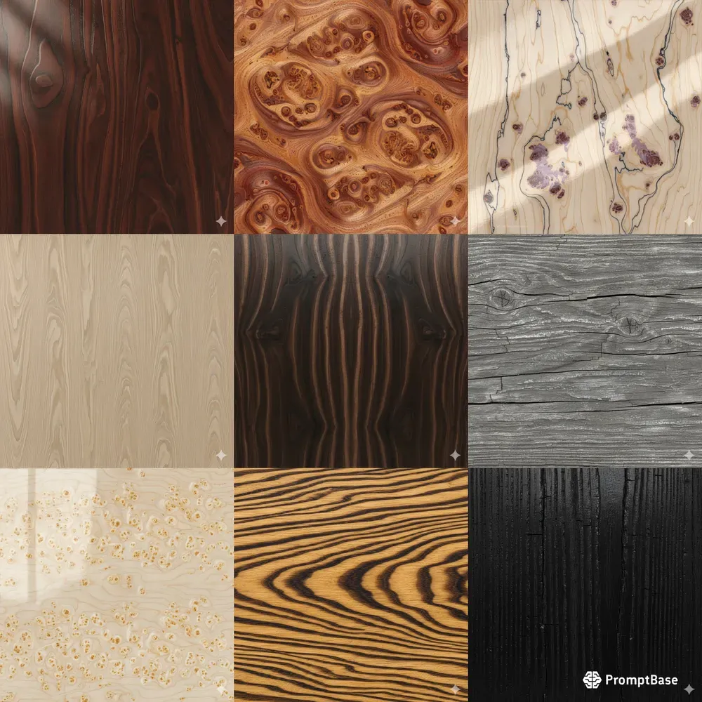 8K Polished Wood Texture Generators
