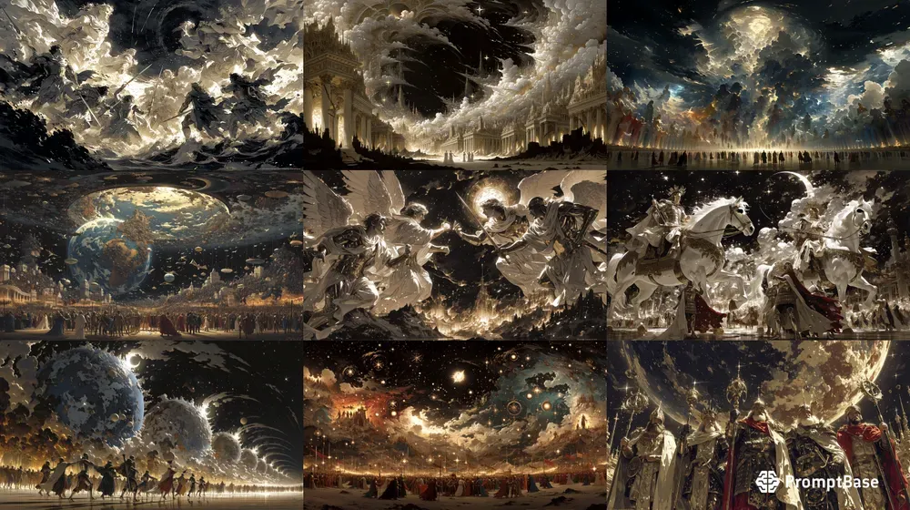 Colossal Epic Oil Painting Generator