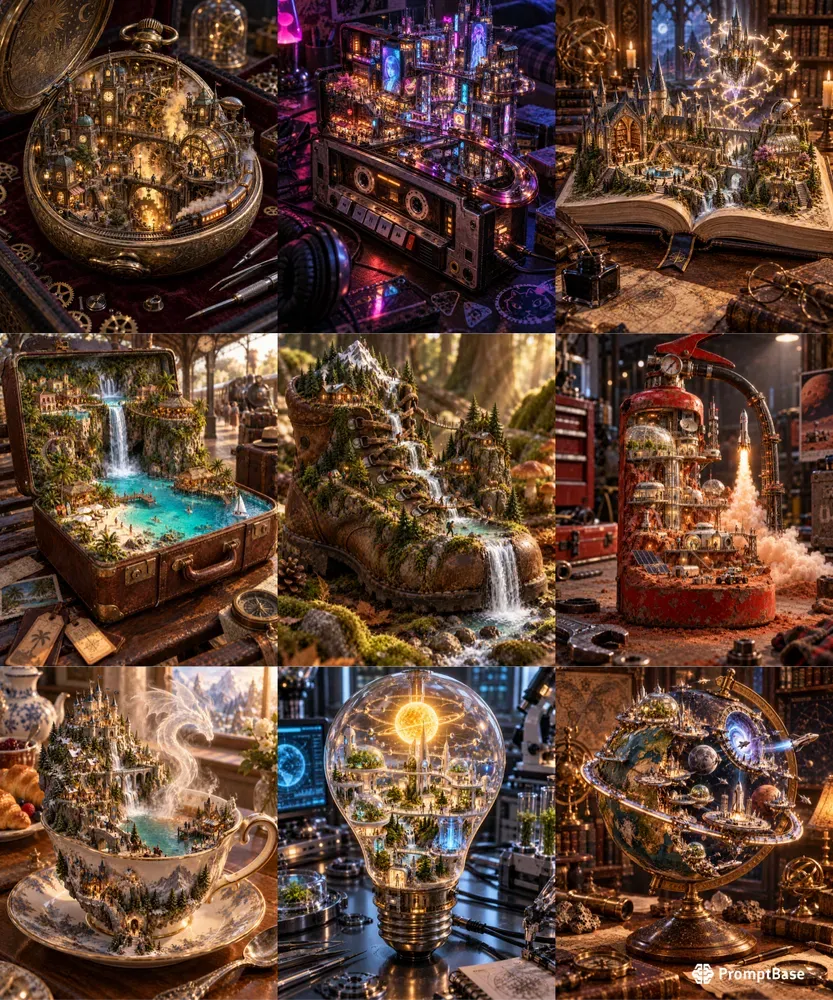 Impossible Pocket Worlds