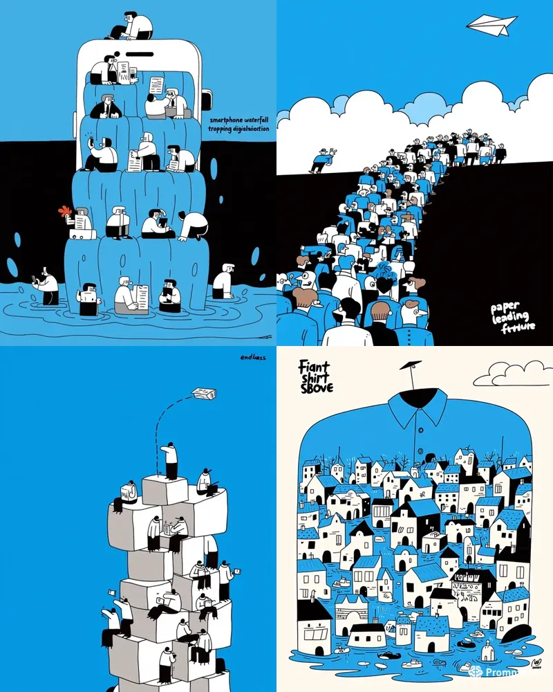 Editorial Concept Posters For Etsy
