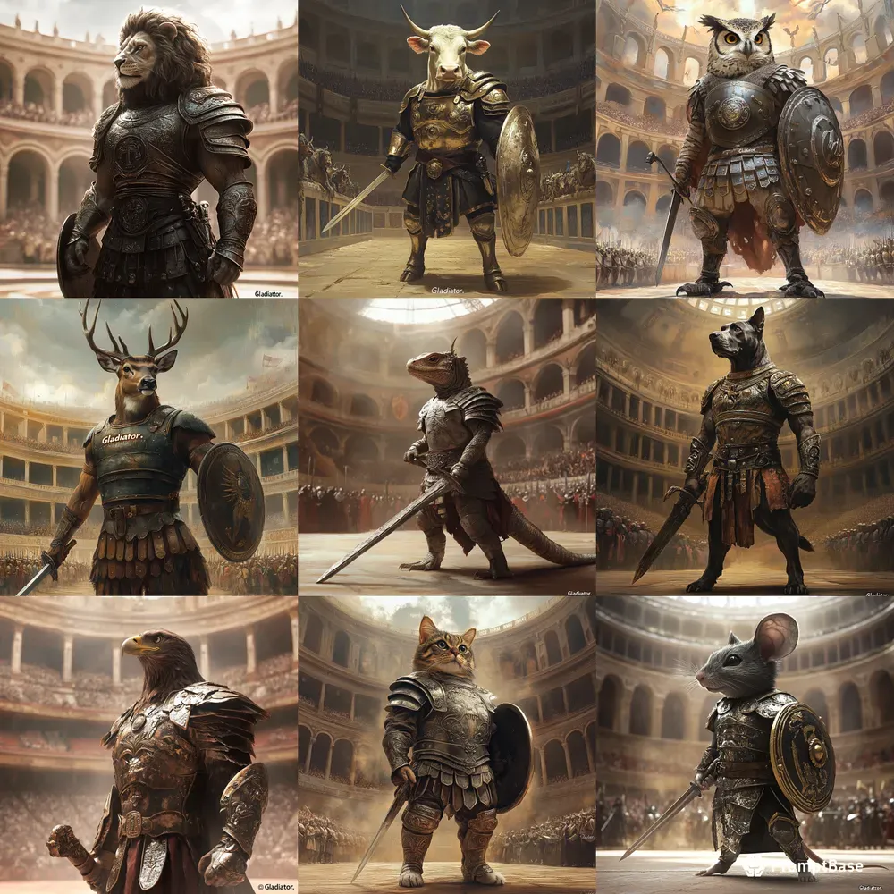 Animals As Epic Ancient Warriors
