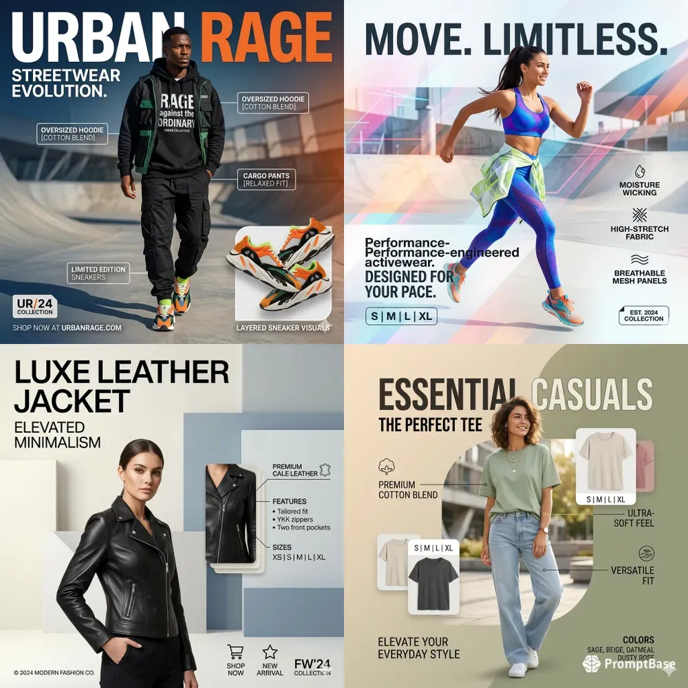 Fashion Product Ad Poster Generator