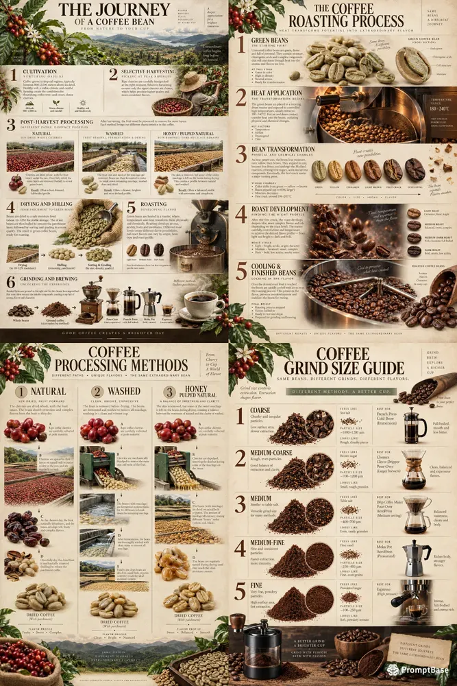 Coffee Infographic Blueprints