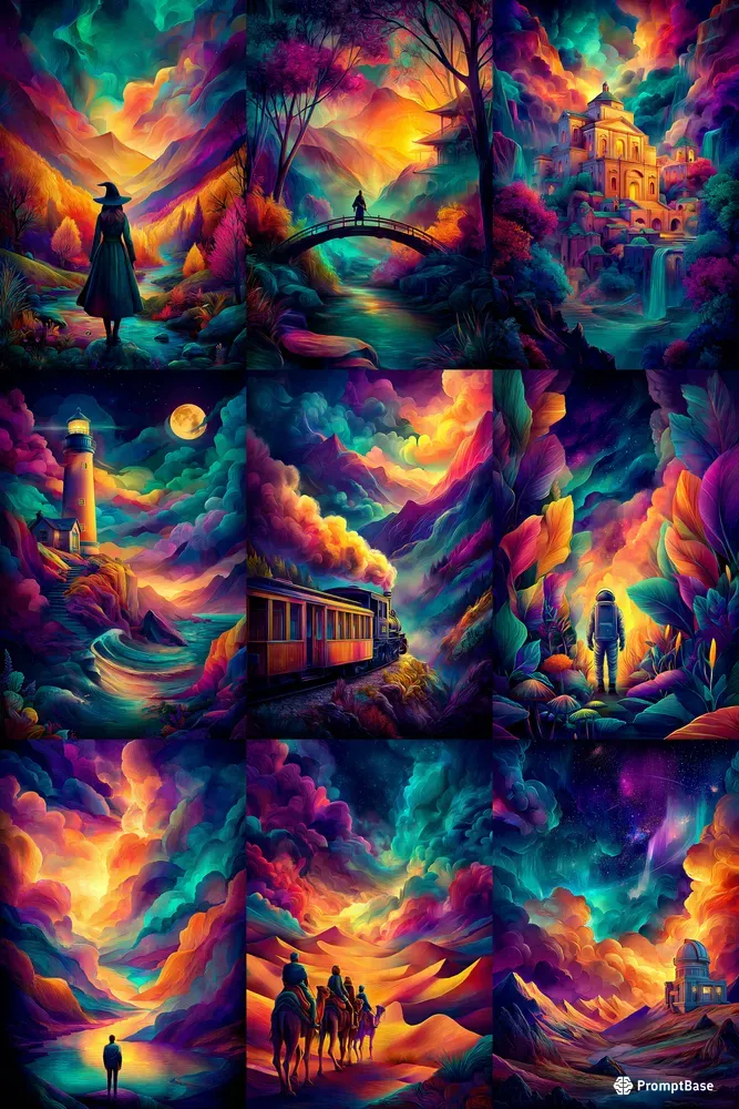 Luminous Fantasy Dreamscapes