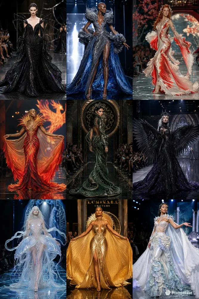 Mythic Couture Runway Generator