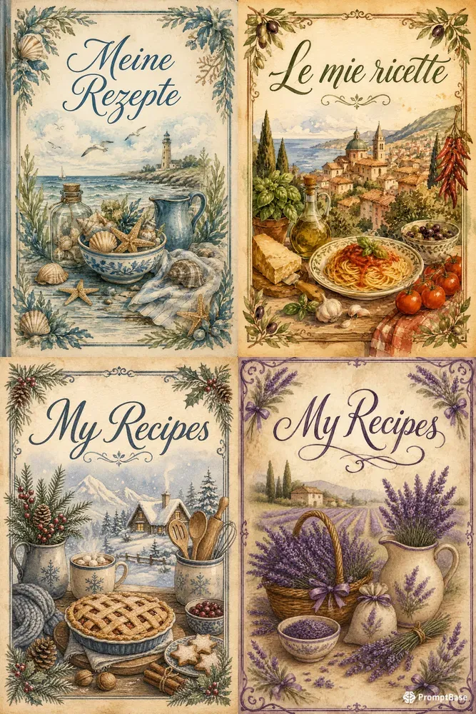 Recipe Book Covers