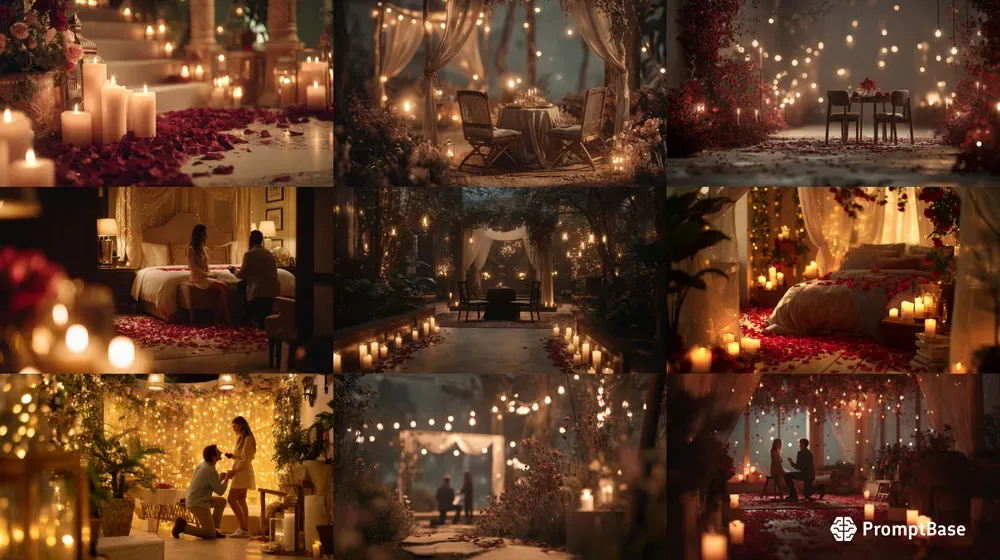 Valentines Proposal Romantic Setups