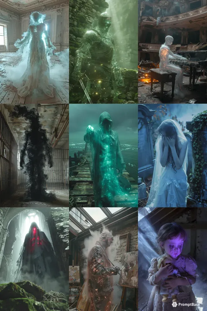 Epic Fantasy Spirit Portraits