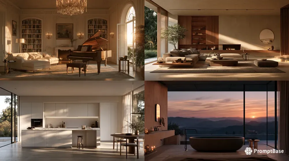 Photorealistic Interior Designs