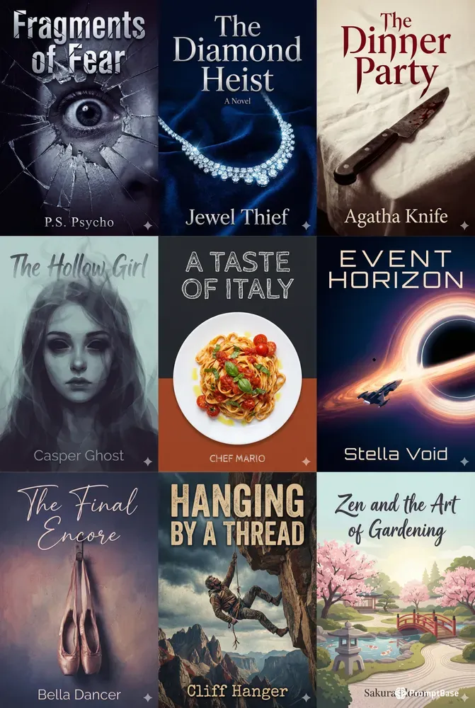 Modern Book Cover Designs With Titles