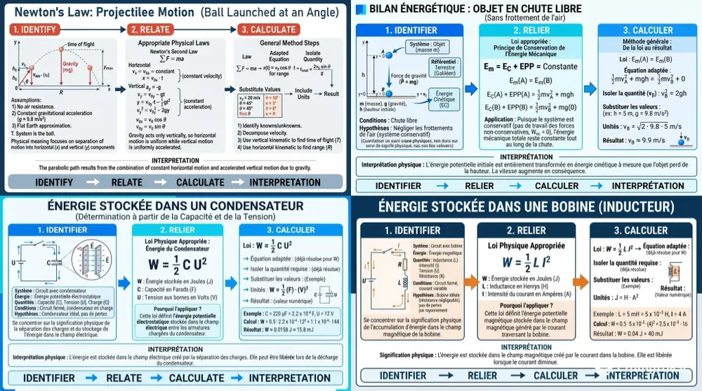 Physics Problem Solving Maps
