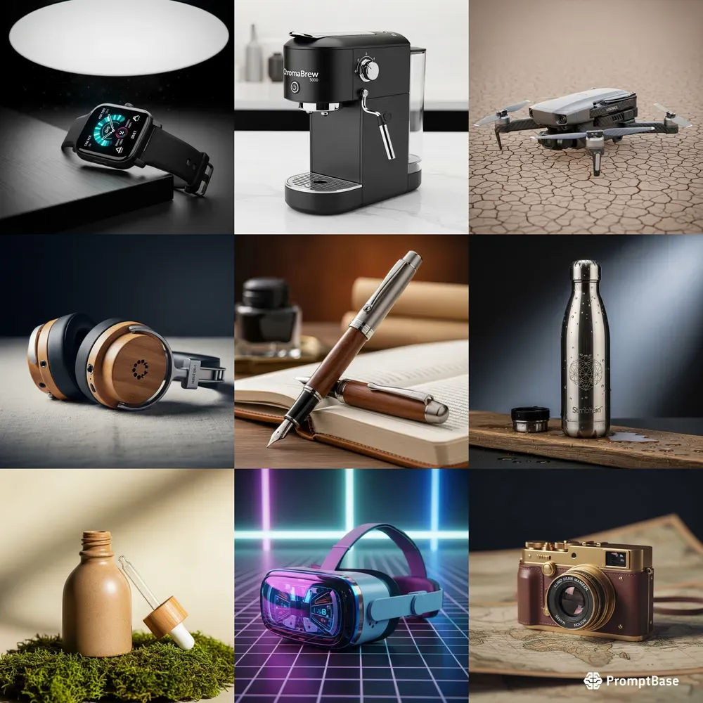 Sleek Product Photography